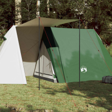 185T Taffeta 3-személyes zöld kempingsátor 465x220x170 cm sátor