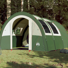 185T Taffeta 4-személyes zöld kempingsátor 483x340x193 cm sátor