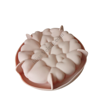  18 cm-es szívecskés szilikon mousse forma sütés és főzés