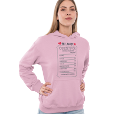  #1 Anya összetevők - Kapucnis Pulóver