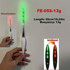  1 db Horgászati elektronikus úszó, Színváltó úszó, Kapásjelző, csali