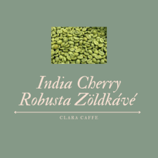  1 kg India Cherry robusta szemes zöldkávé kávé