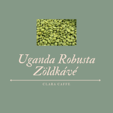  1 kg Uganda Robusta szemes zöldkávé kávé