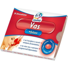 1 x1 Vitaday Vas+Folsav filmtabletta 30db gyógyhatású készítmény