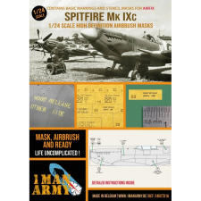 1MANARMY Supermarine Spitfire Mk.IXc repülő makett (Airfix) 1MA24DET016 makett