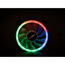 1stCool ventilátor AURA EVO Dual Ring ARGB ventilátor 12cm hűtés