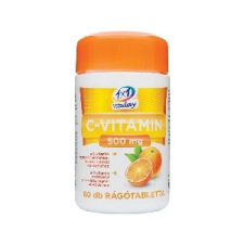 1x1 vitaday c-vitamin 500mg rágótabletta narancs 60 db vitamin és táplálékkiegészítő