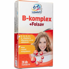  1x1 Vitamin B-komplex + Folsav filmtabletta 28x vitamin és táplálékkiegészítő