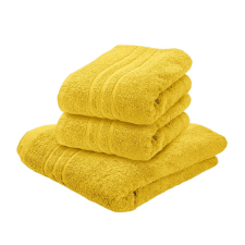 1x COMFORT sárga fürdőlepedő+ 2x COMFORT sárga törölköző lakástextília