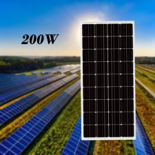 200W napelem panel napelem