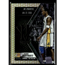 2015 Panini Kobe HeroVillain - Gold 24 Channel the Villain # 11 Kobe Bryant gyűjthető kártya