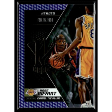 2015 Panini Kobe HeroVillain - Purple 8 Channel the Villain # 3 Kobe Bryant gyűjthető kártya