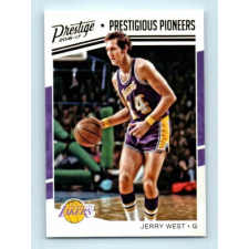 2016-17 Panini Prestige Prestigious Pioneers # 6 Jerry West gyűjthető kártya