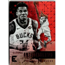  2017-18 Panini Essentials Red # 34 Giannis Antetokounmpo gyűjthető kártya