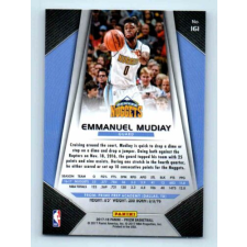  2017-18 Prizm Basketball Base # 161 Emmanuel Mudiay gyűjthető kártya