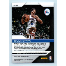 2018-19 Panini Prizm # 95 Julius Erving gyűjthető kártya