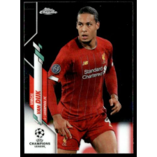 2019 Topps Chrome UEFA Champions League #50 Virgil van Dijk gyűjthető kártya