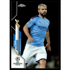 2019 Topps Chrome UEFA Champions League #92 Sergio Agüero gyűjthető kártya