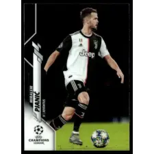  2019 Topps Chrome UEFA Champions League  #9 Miralem Pjanic gyűjthető kártya