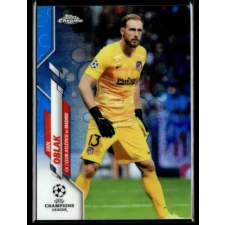  2019 Topps Chrome UEFA Champions League Blue Bubbles #81 Jan Oblak gyűjthető kártya