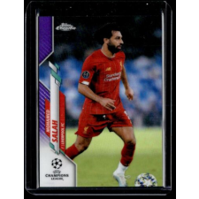 2019 Topps Chrome UEFA Champions League Purple #69 Mohamed Salah 045/250 gyűjthető kártya