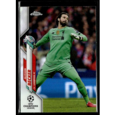  2019 Topps Chrome UEFA Champions League Refractor #14 Alisson Becker gyűjthető kártya