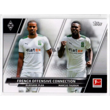 2021-22 Topps Bundesliga #198 Alassane Plea / Marcus Thuram gyűjthető kártya