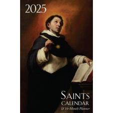 2025 Saints Calendar and Planner naptár, kalendárium