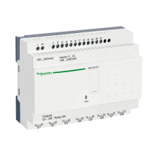  20 I/O, relés, óra, 230VAC SR2E201FU Schneider villanyszerelés