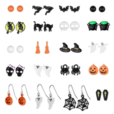 20 pár Halloween fülbevaló fülbevaló