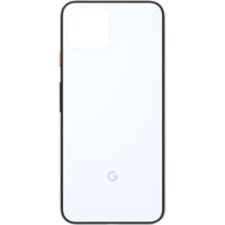  20GF2WW0002 Gyári akkufedél hátlap - burkolati elem Google Pixel 4, Fehér mobiltelefon, tablet alkatrész