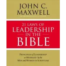  21 Laws of Leadership in the Bible – John C Maxwell idegen nyelvű könyv