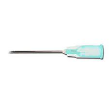  23 G egyszer használatos injekciós tű kék gyógyászati segédeszköz