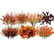  24 darabos őszi művirág szett NK4271254 dekoráció