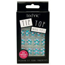  24 Technic műkörmöt tartalmazó készlet TIP TOP körömtippek tip