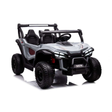 24V Elektromos kisautó S618 szürke 4x4 2 személyes 13546 elektromos járgány