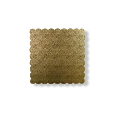  25*25 cm-es arany színű szögletes tortakarton 5 db konyhai eszköz