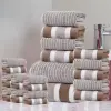  25 részes törölköző szett kávé színű DV6728756-KSZ