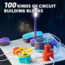  25db Elektronikus Áramkör Építő Készlet kreatív és készségfejlesztő