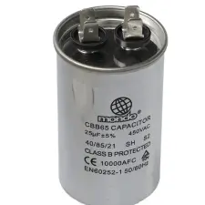  25UF-450V kondenzátor CBB65 (CAPACITOR OF COMPRESSOR) beépíthető gépek kiegészítői
