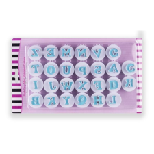 26 részes rugós fondant betű kiszúró készlet sütés és főzés