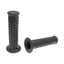 283 Domino 5243 Piaggio stílusú fekete 128mm gumi kormánymarkolat szett markolatgumi