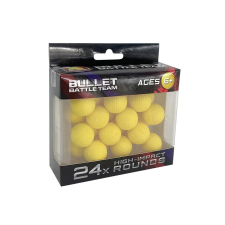  2, 3 cm szivacsgolyó töltény 24 db (12130) katonásdi