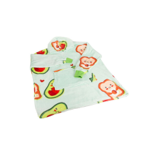  2 az 1-ben meleg nagyméretű pulóver - Avokádó minta - Zöld lakástextília