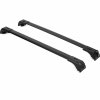  2 darabos keresztrúd készlet, kompatibilis a PEUGEOT 3008 II 2016-> modellekkel, fekete színben