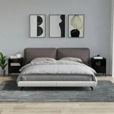 2 db fekete éjjeliszekrény 40 x 35 x 50 cm bútor