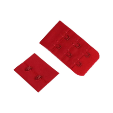  2 db rögzített melltartóhosszabbító készlet Chrysalis, szélesség 32 mm, Piros