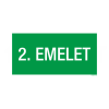  2.Emelet - műanyag, 200*100mm