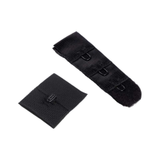 2 fix hosszabbítóból álló készlet melltartóhoz Chrysalis, szélesség 20 mm, Fekete melltartó