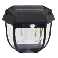 2 LED kültéri napelemes fali lámpa - 18W (HW 669-2W) kültéri világítás